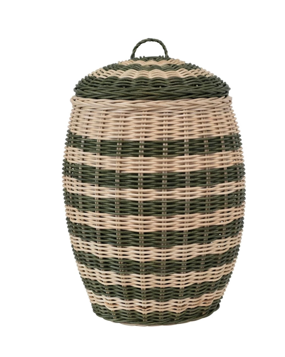 Bee Basket with Lid