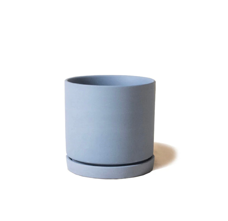 Dojo Pot and Saucer | Blue Grey