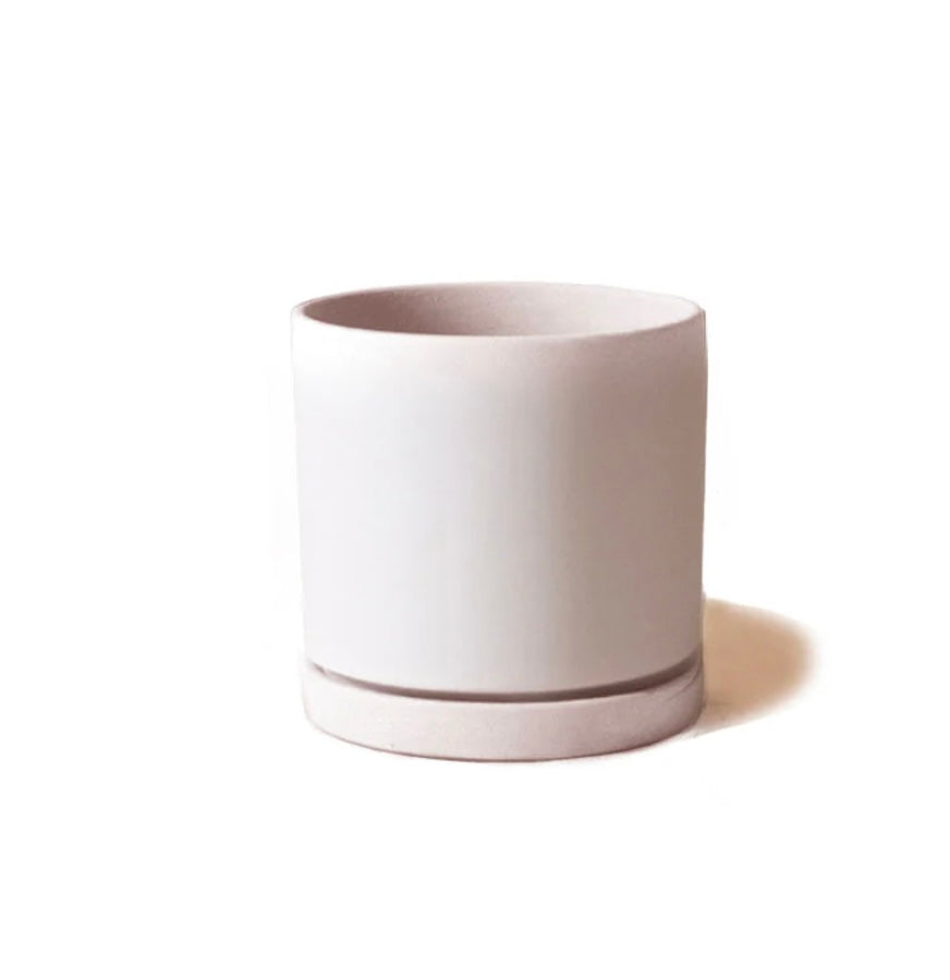 Dojo Pot and Saucer | Blush Pink
