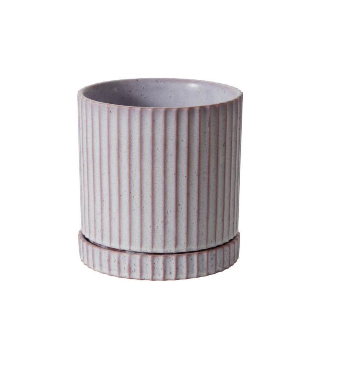 Los Feliz Ceramic Pot and Saucer
