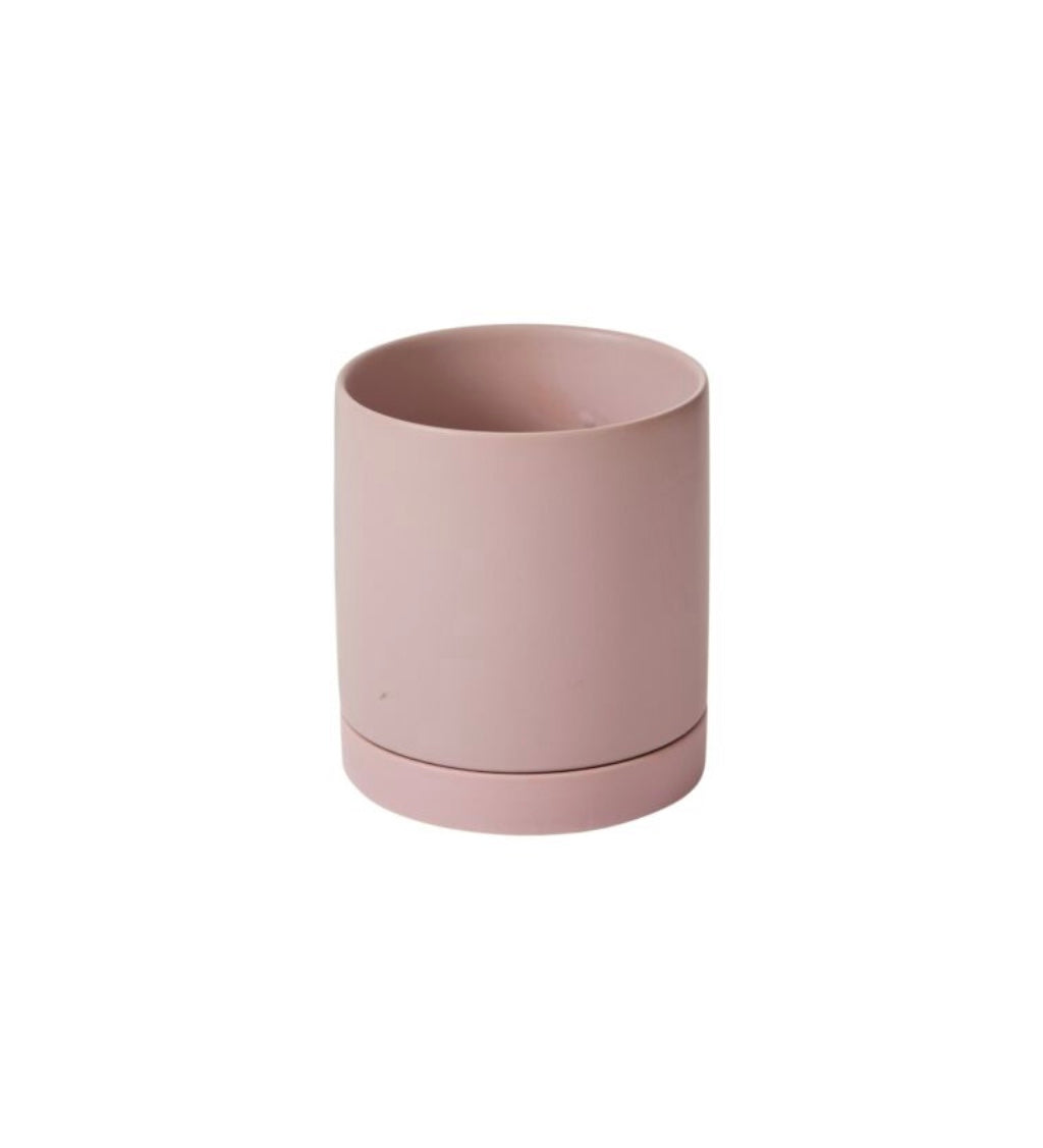 Romey Pot with Saucer | Lilac