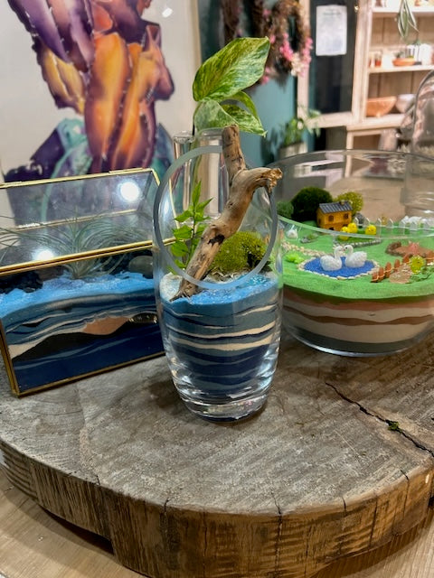 Tuesday  Sand Art Terrarium Workshop