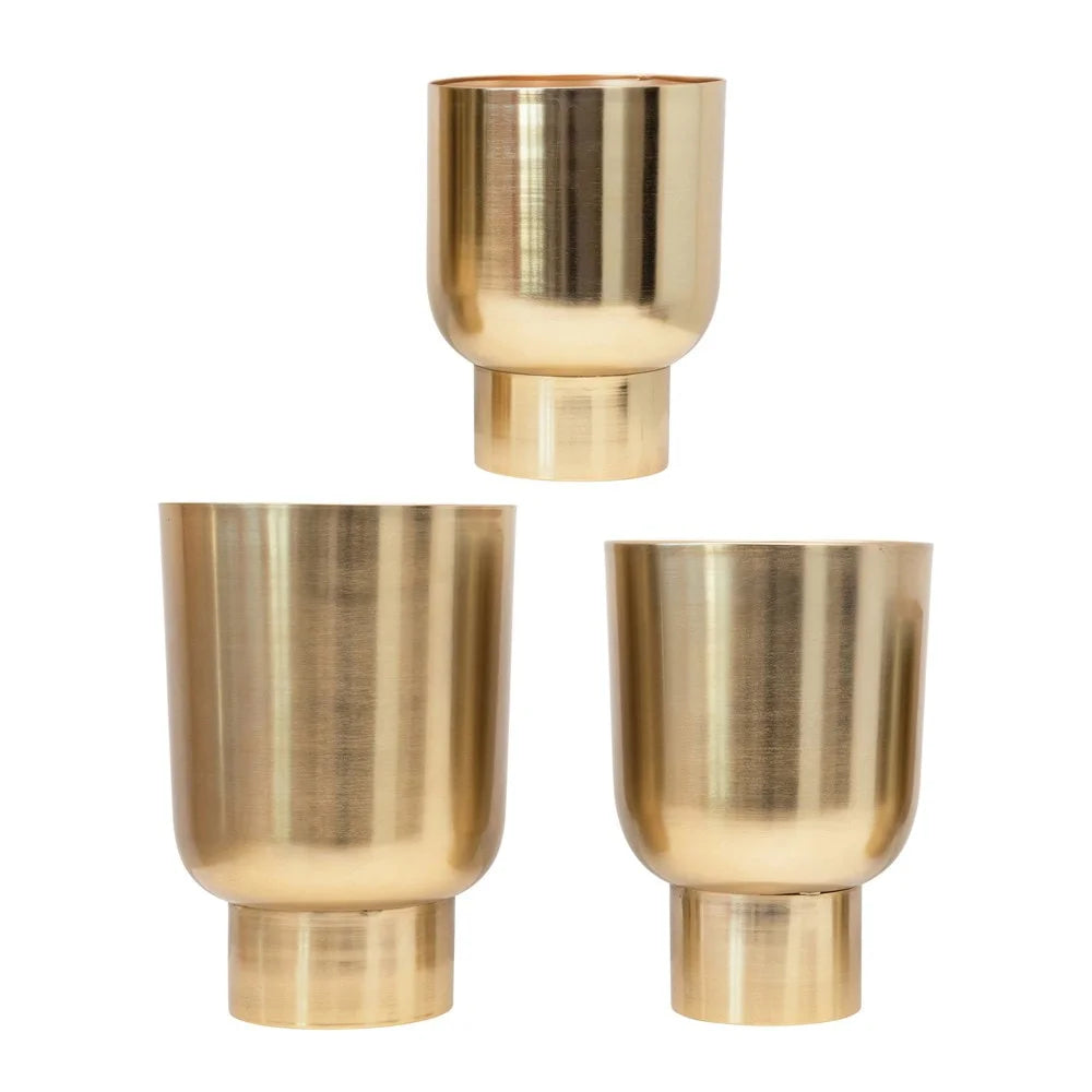 Sarah Metal Pot | Tall