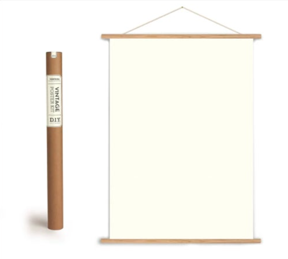Botanical Poster with Hanging Kit