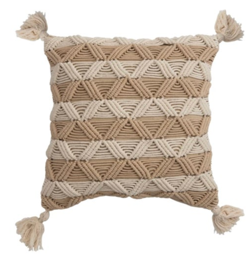 Macrame Pillow
