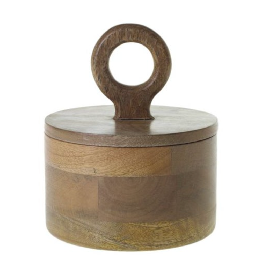 Mango Wood Canister