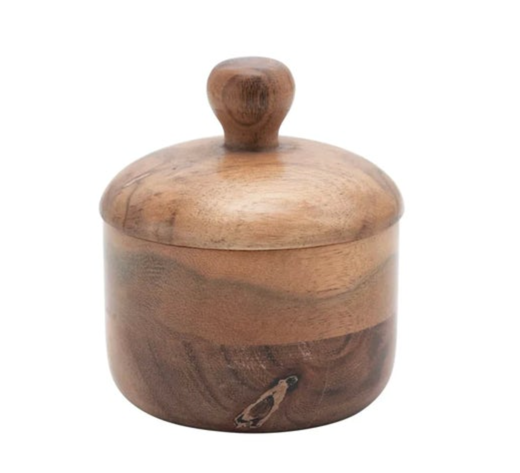 Acacia Salt Box