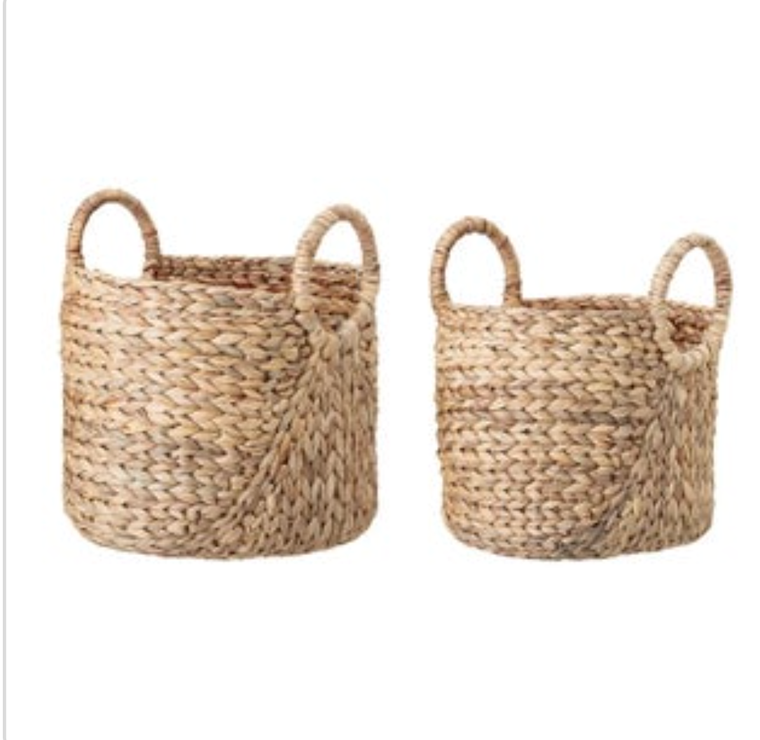 Seagrass Round Handle Basket