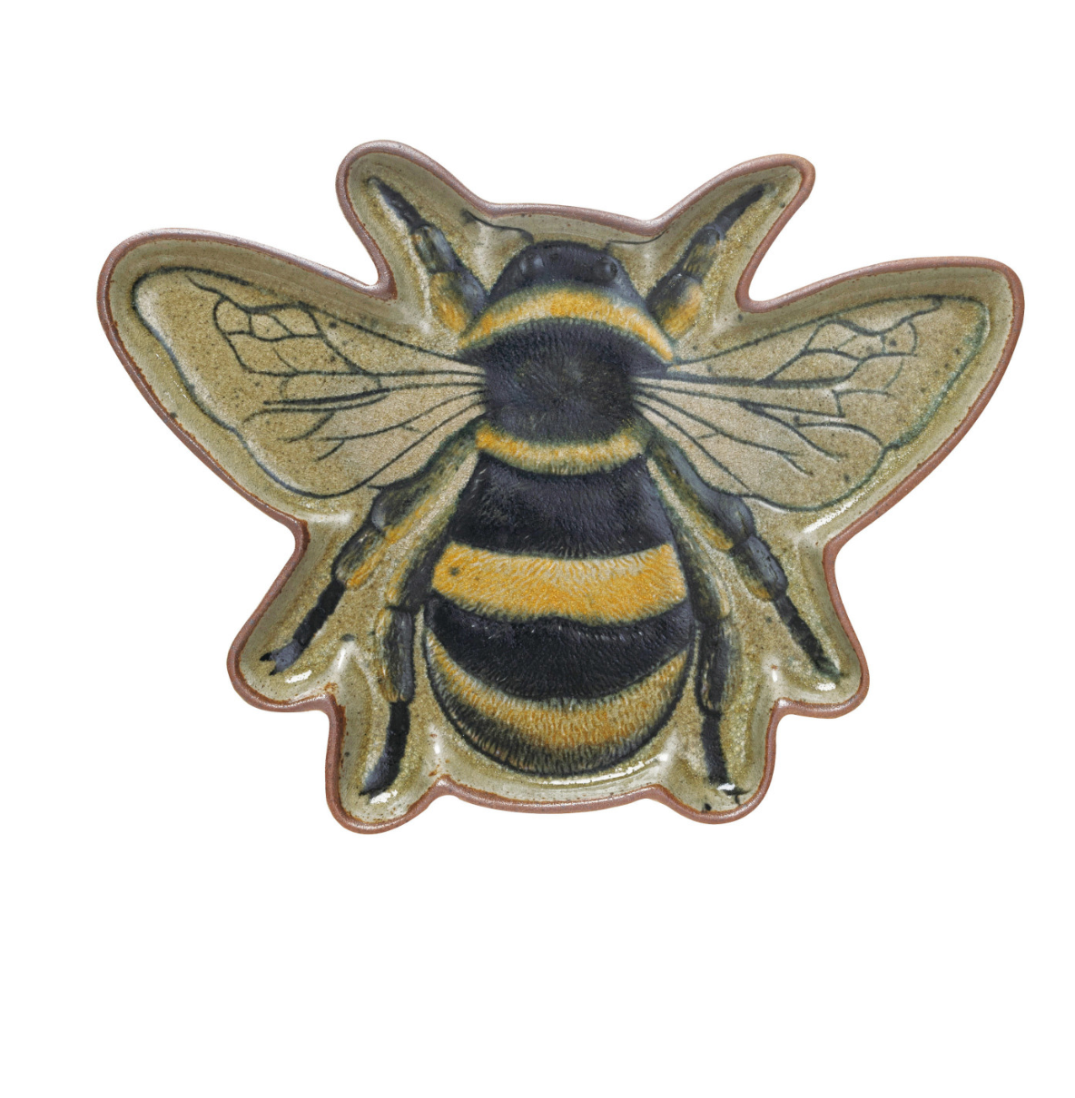 Stoneware Bee Plate