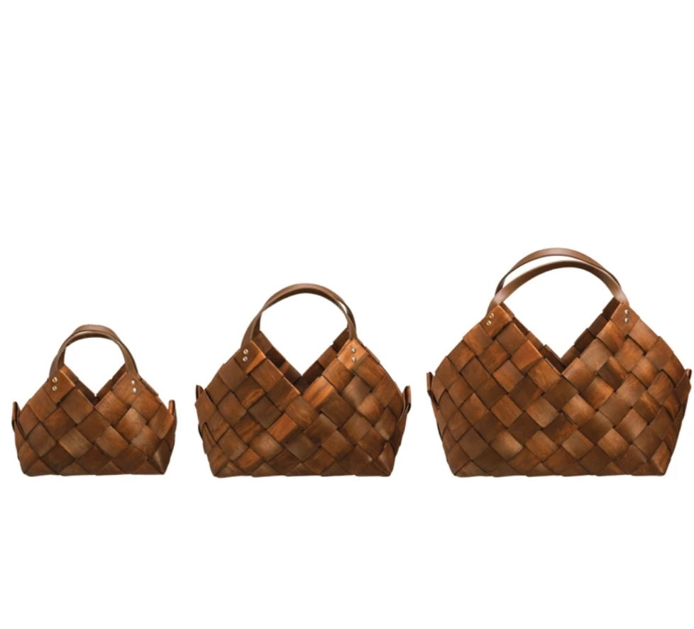 Weave Handled Basket