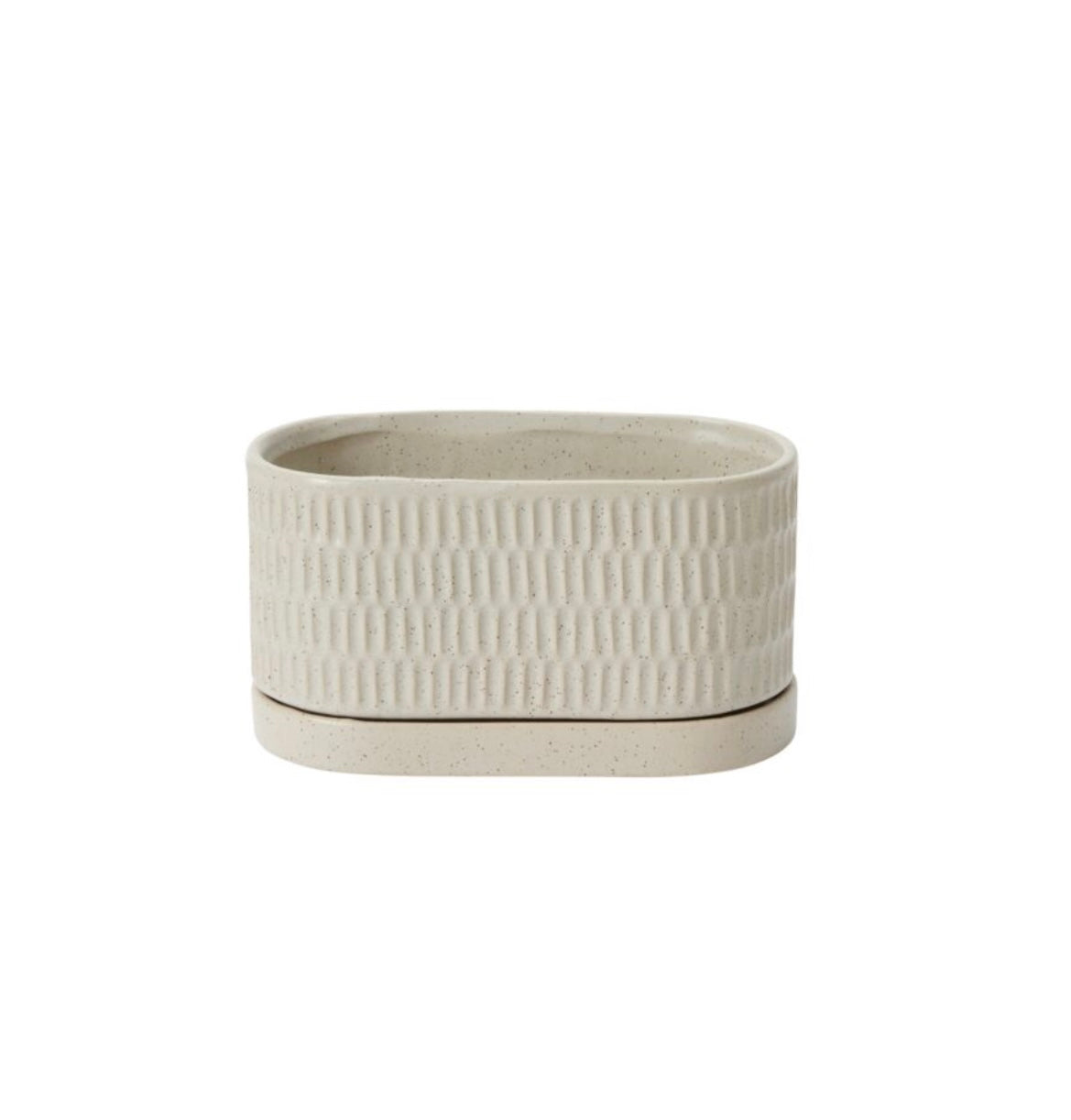 Zelle Pot and Saucer