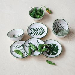 Botanical Stoneware Bowl