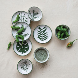 Botanical Stoneware Bowl